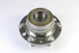 Wheel bearing kit with a hub