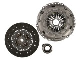 Self-adjusting clutch kit with bearing