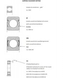 Standard ball bearing