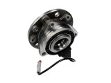 Wheel bearing kit with a hub