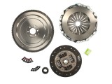 Clutch kit with rigid flywheel and release bearing