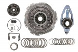 Dual-plate clutch kit with bearing