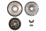 Clutch kit with rigid flywheel