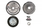 Clutch kit with dual mass flywheel and bearing