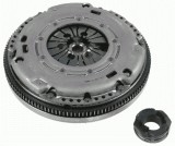 Clutch kit with dual mass flywheel and bearing
