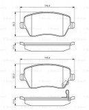 Дисковые тормозные колодки, комплект
