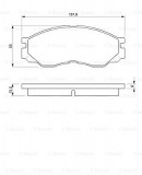 Дисковые тормозные колодки, комплект