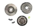 Clutch kit with rigid flywheel
