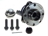 Wheel bearing kit with a hub