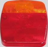 Rear lamp glass cover