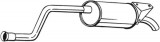 Глушитель системы выпуска, задний