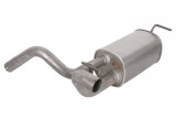 Глушитель системы выпуска, задний