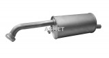 Глушитель системы выпуска, задний