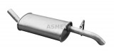 Глушитель системы выпуска, задний