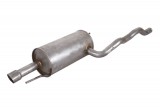 Глушитель системы выпуска, задний