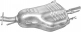 Глушитель системы выпуска, задний