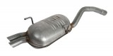 Глушитель системы выпуска, задний