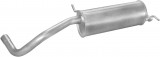 Глушитель системы выпуска, задний