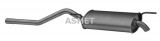 Глушитель системы выпуска, задний
