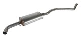 Глушитель системы выпуска, средний