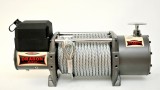 Winch for carriages and special vehicles