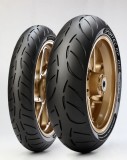 Motorcycle road tyre