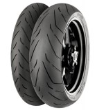 Motorcycle road tyre
