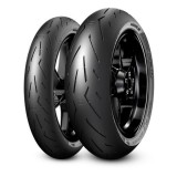 Motorcycle road tyre