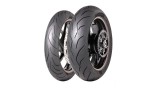 Motorcycle road tyre