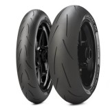 Motorcycle racing tyre