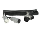 Spiral electric wire