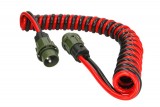 Spiral electric wire