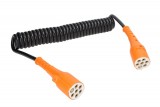 Spiral electric wire