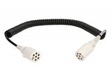 Spiral electric wire