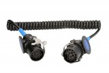 Spiral electric wire
