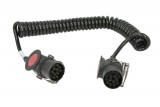 Spiral electric wire