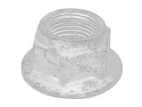 Leaf spring fixing nut