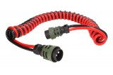 Spiral electric wire