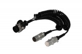 Spiral electric wire