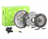 Clutch kit with dual mass flywheel and bearing