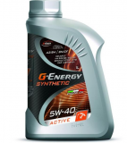 Масло ДВС 5W-40 G-Energy Synthetic Active SN/CF, ACEA A3/B4, 1л, синт.