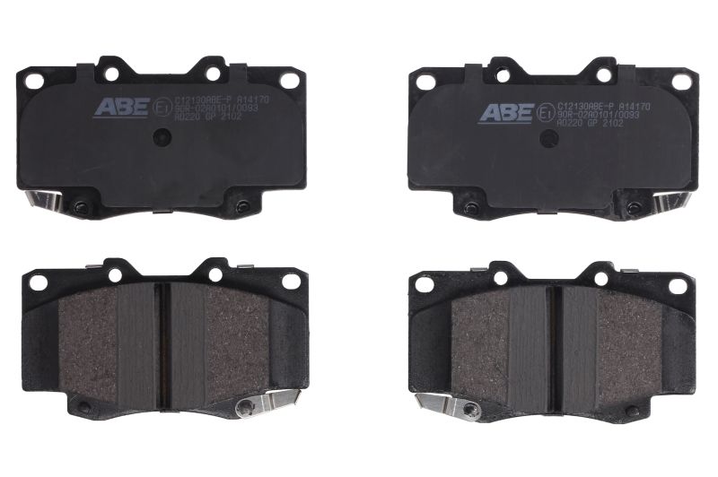C12130ABEP ABE PERFORMANCE Комплект гальмівних колодок пер TOYOTA HILUX VII 2.5D/3.0D 11.04-09.15