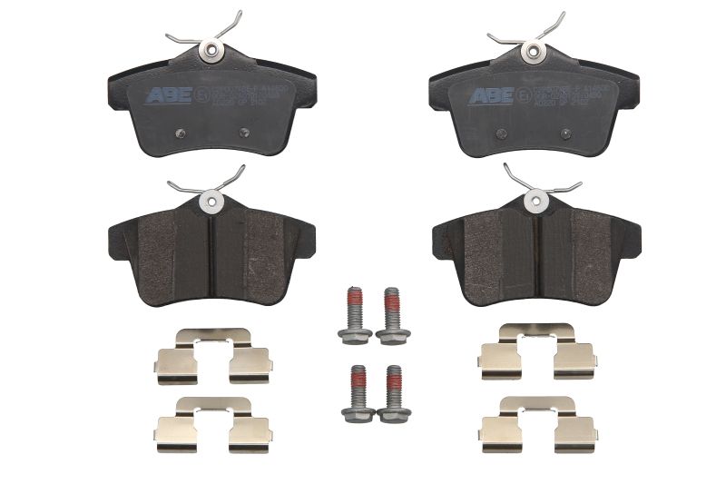 C2P007ABEP ABE PERFORMANCE Комплект гальмівних колодок задн CITROEN C4 II, DS4, DS5; FIAT TIPO; PEUGEOT 3008, 308, 308 I, 5008, 5008 I, 5008 II, 508 I, RCZ 1.2-2.2D 06.09-