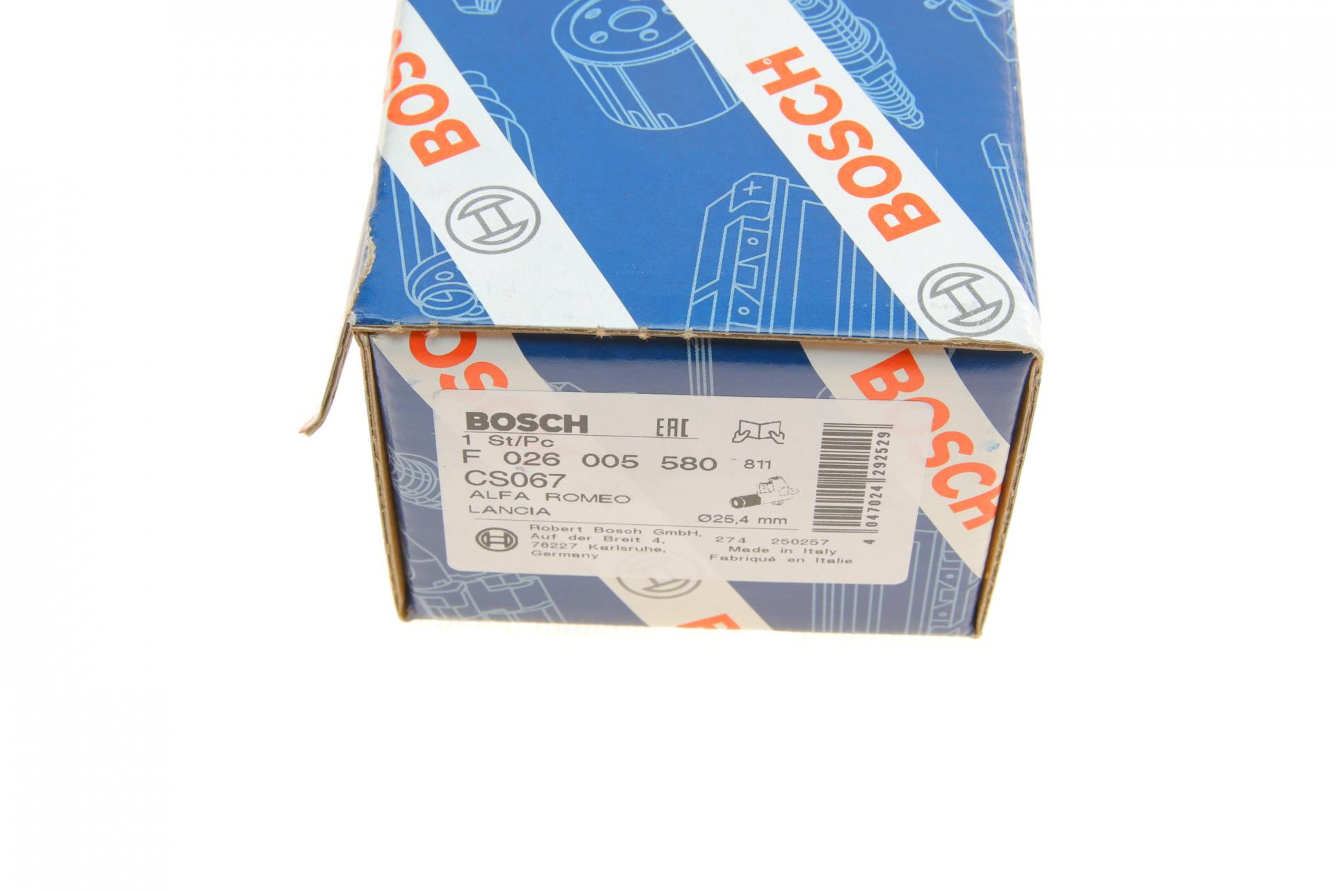 F026005580 BOSCH Цилиндр сцепления (рабочий) Fiat Croma/Tempra 87-96