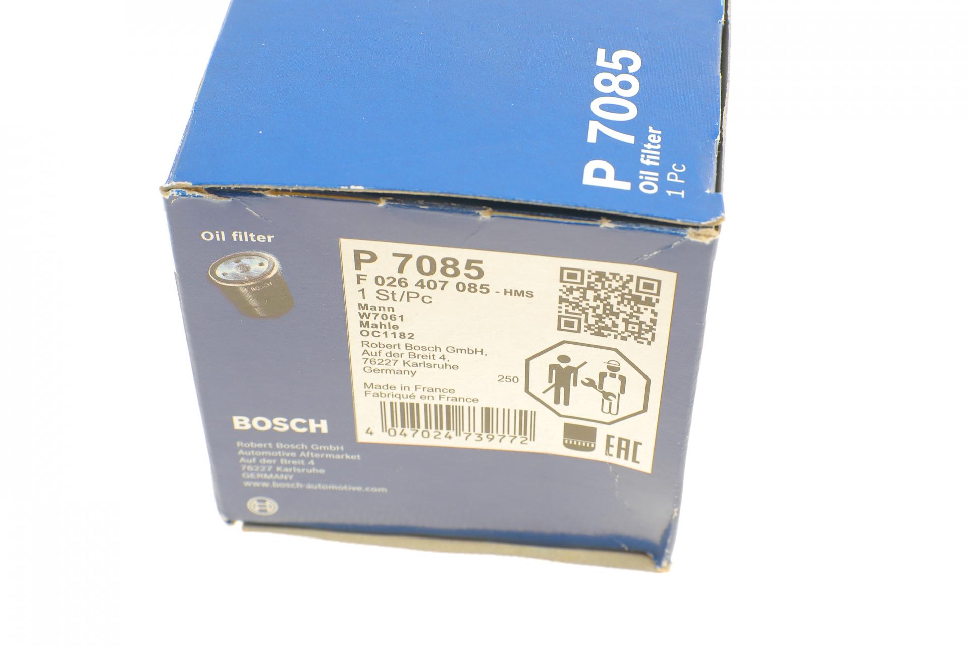 F026407085 BOSCH Масляный фильтр