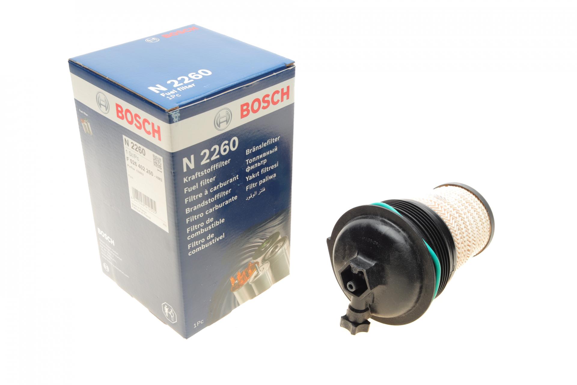 F026402260 BOSCH Фильтр топливный Ford Transit Custom V362/Transit V363 2.0 TDCI 15-