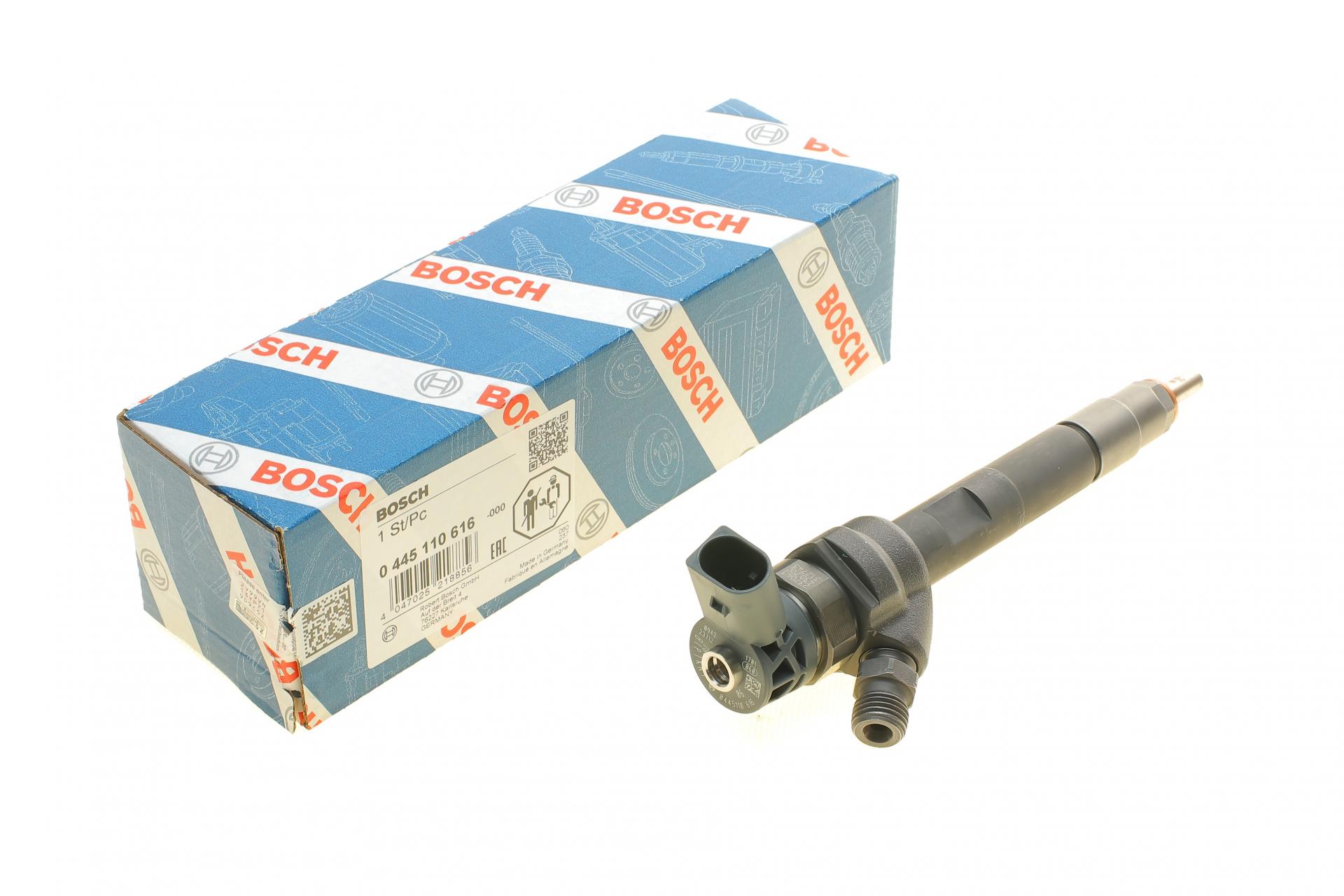 0445110616 BOSCH Форсунка BMW 3 (E90/F30)/5 (F10) 2.0/3.0d 06-18 (N57/N47)