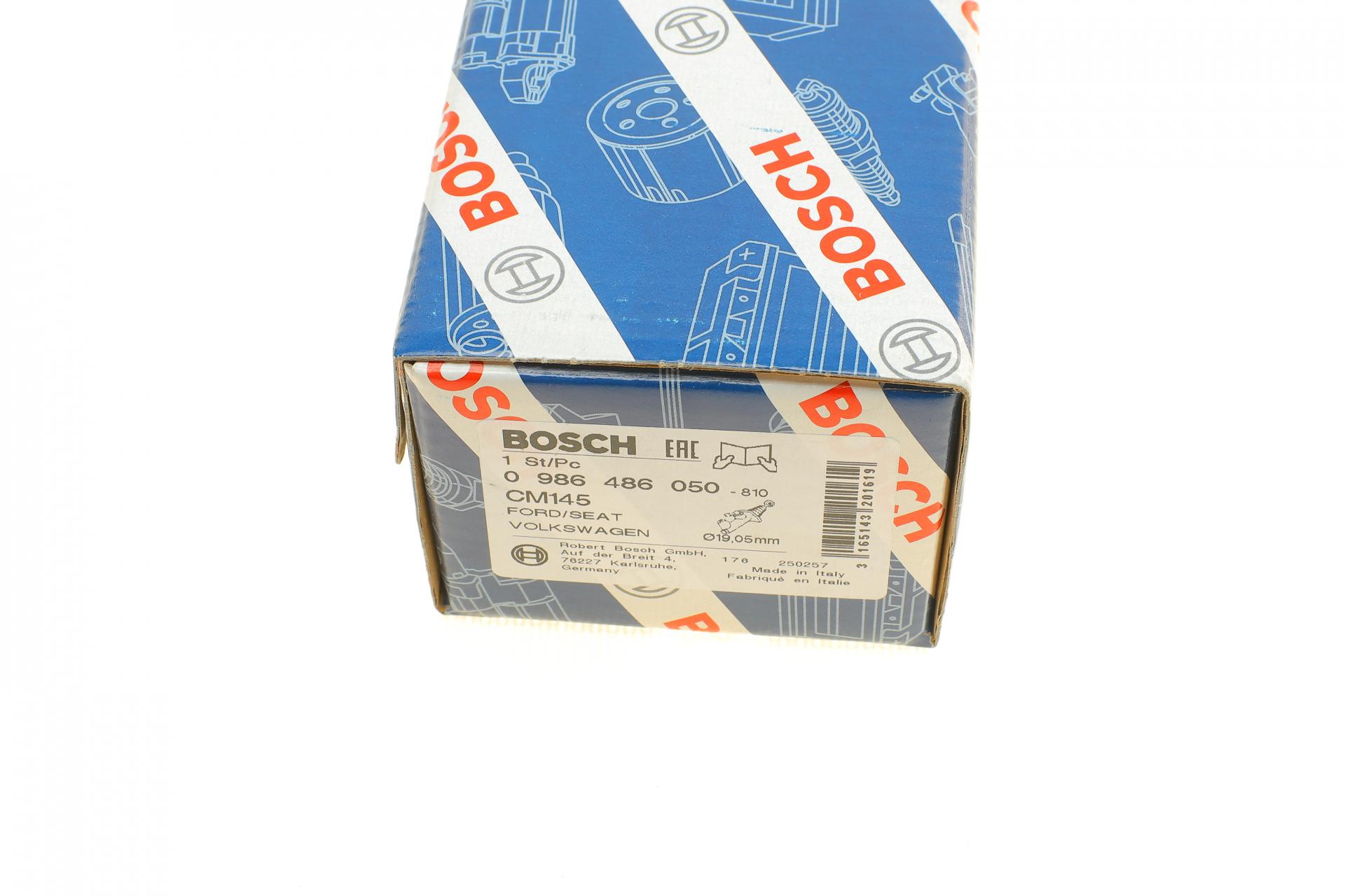 0986486050 BOSCH Цилиндр сцепления (главный) VW Sharan 95-10 (d=19.05mm)