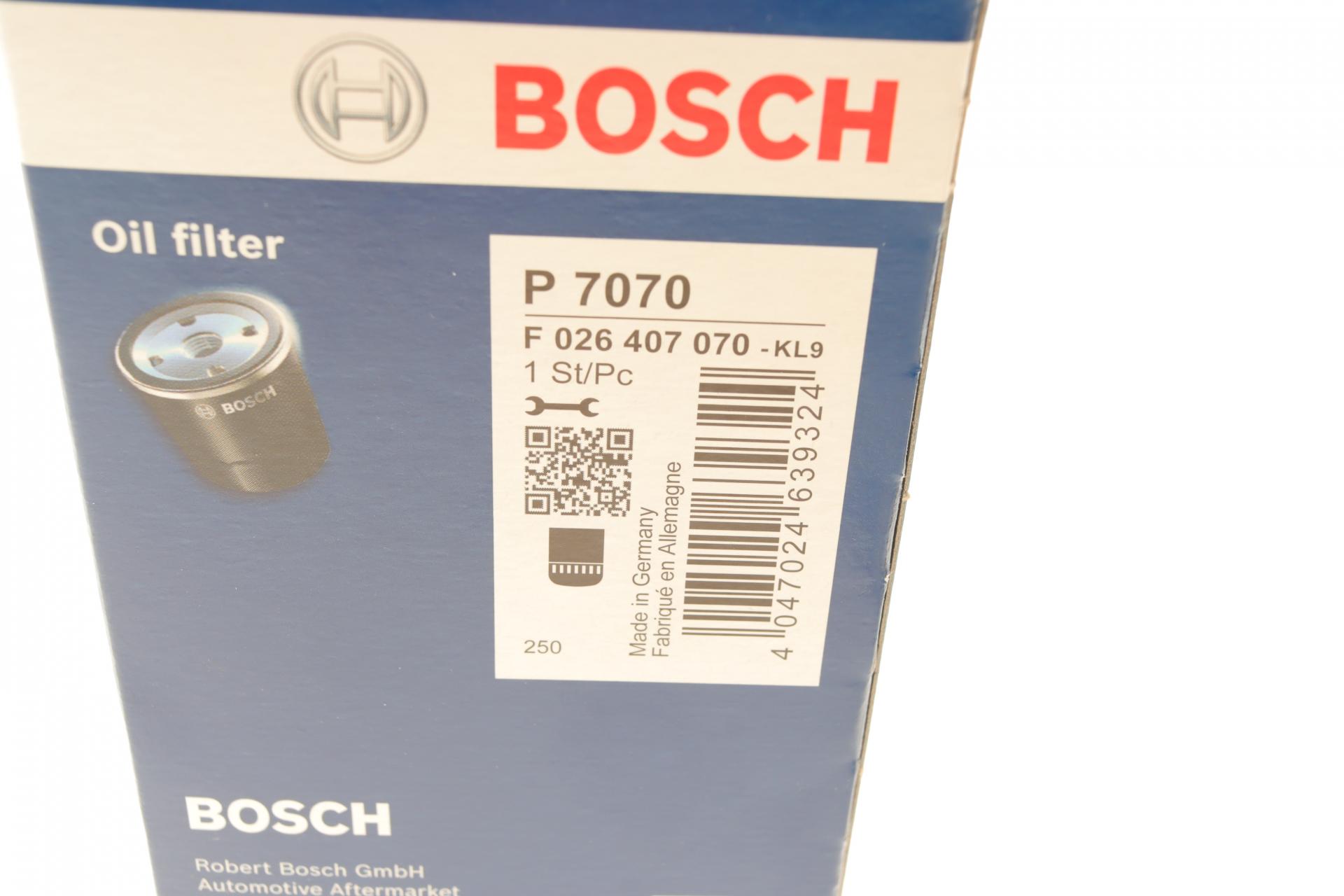 F026407070 BOSCH Масляный фильтр