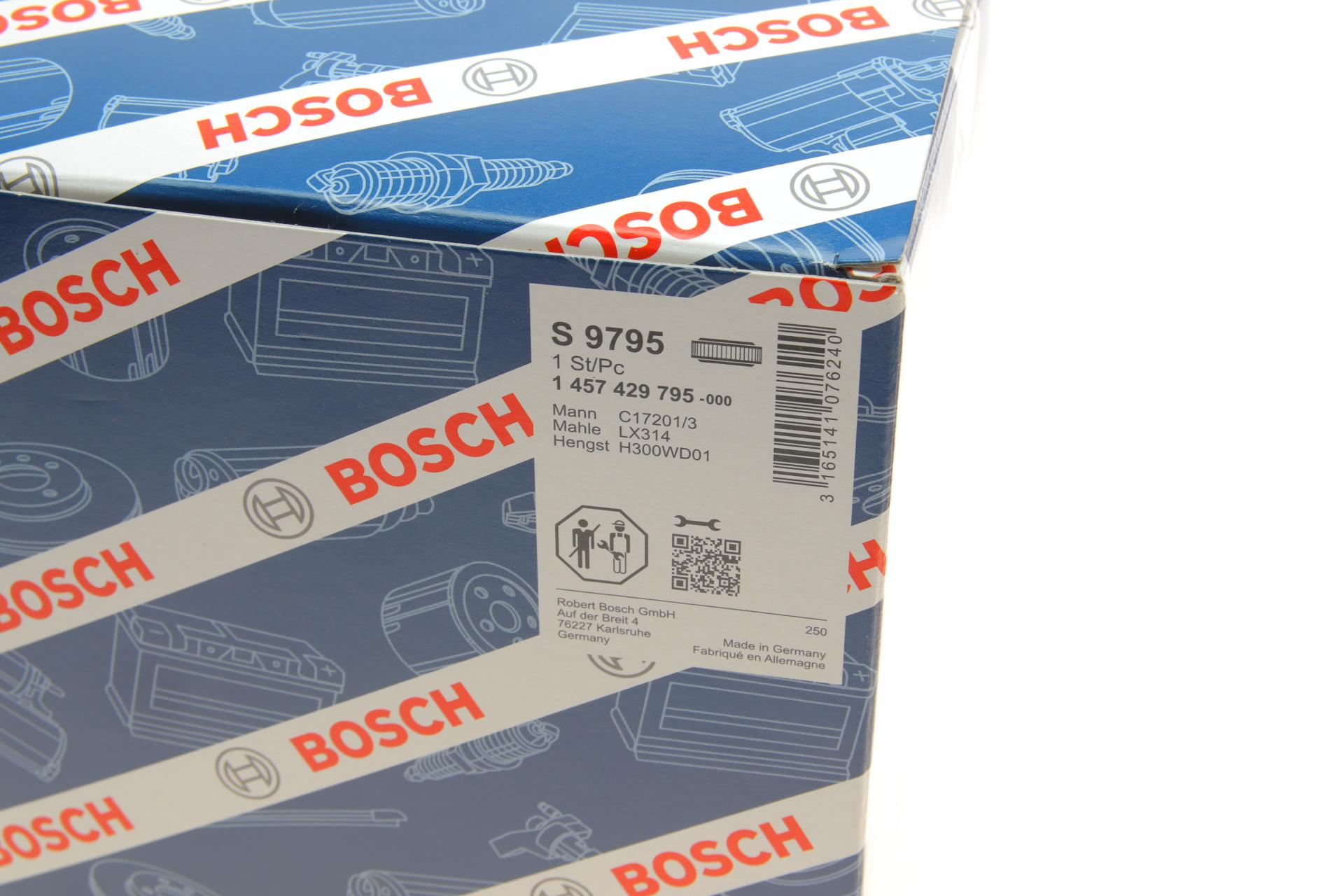 1457429795 BOSCH Воздушный фильтр